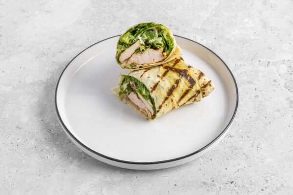 Crunchy Chicken Caesar Wrap